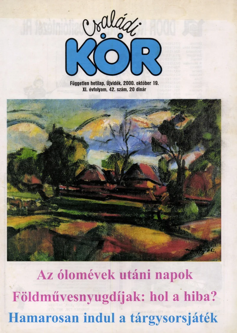 Családi Kör, 11. évf. 2000. október 19. 42. sz.