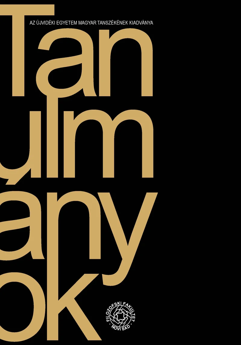 Tanulmányok, 47. évf. 2017. 1. sz. 1–237. oldal