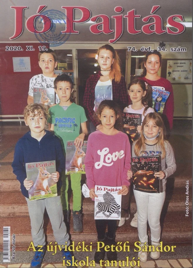 Jó Pajtás, 74. évf. 2020. november 19. 34. sz.