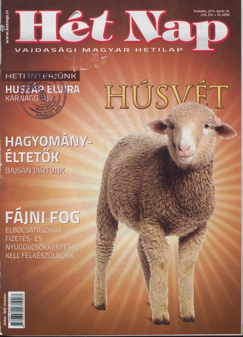 7 Nap, 69. évf. 2014. április 16. 16. sz.