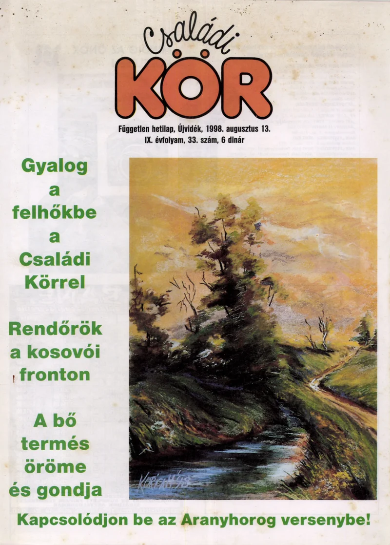 Családi Kör, 9. évf. 1998. augusztus 13. 33. sz.