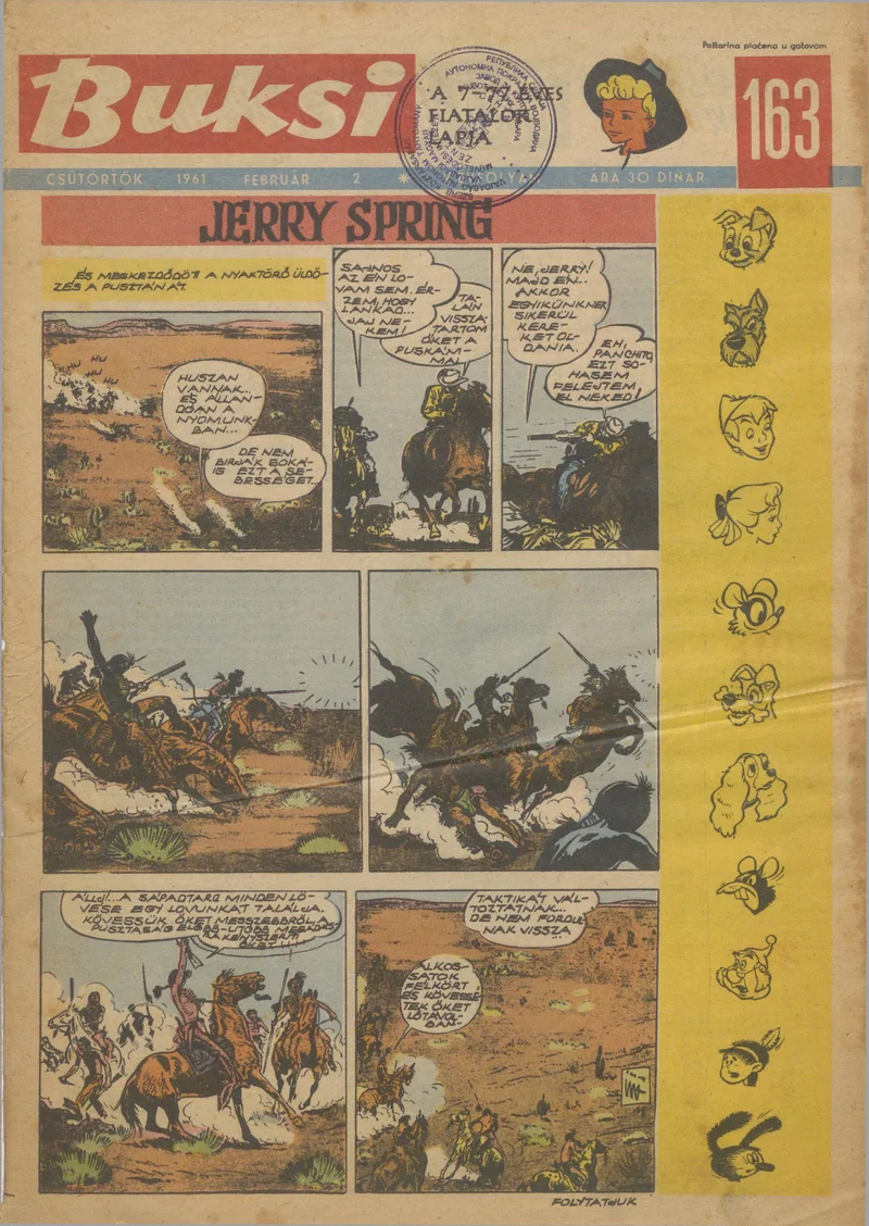 Buksi, 5. évf. 1961. február 2. 163. sz.