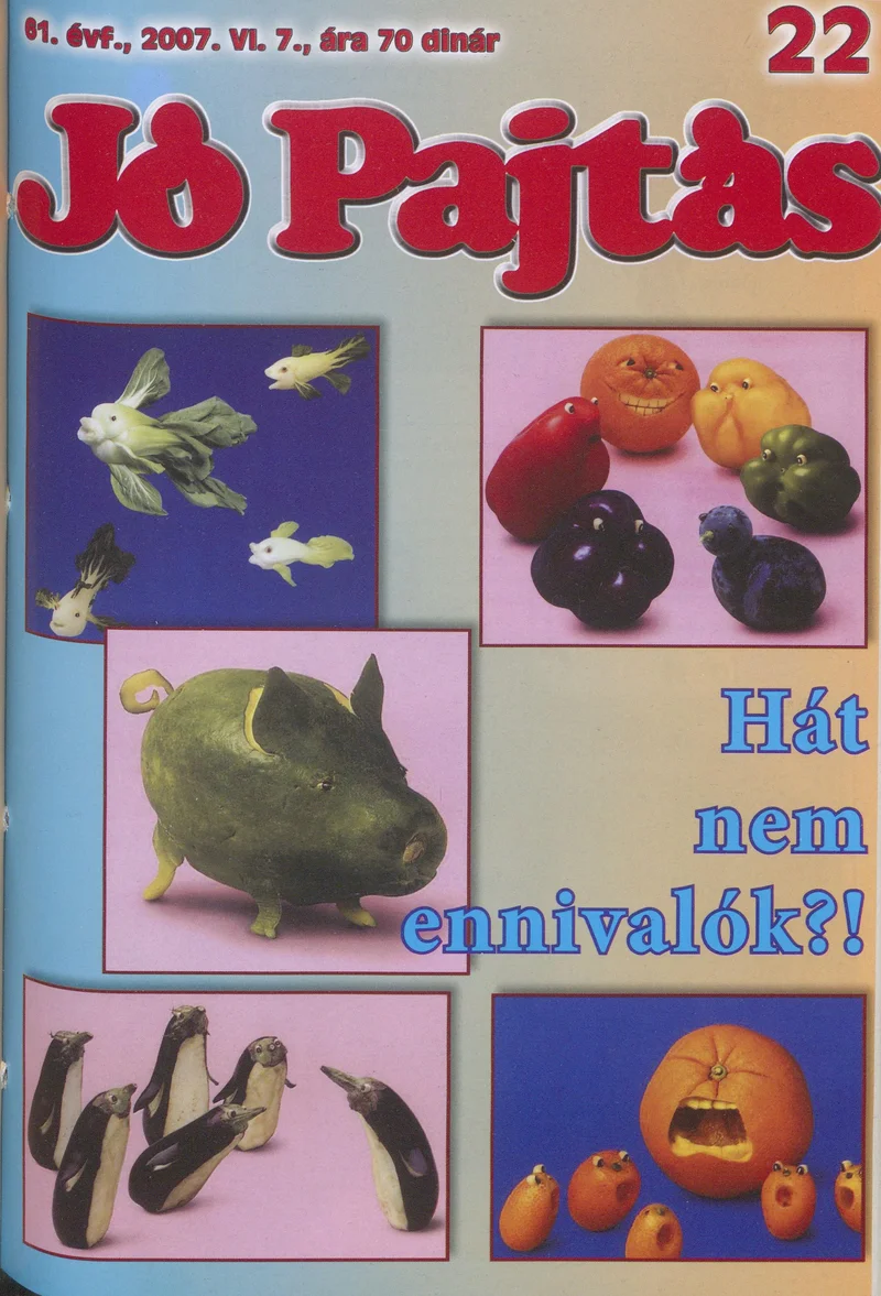 Jó Pajtás, 61. évf. 2007. június 7. 22. sz.