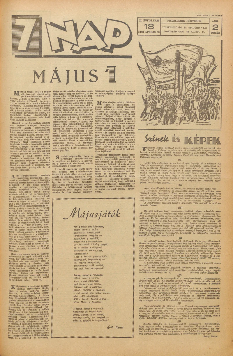 7 Nap, 3. évf. 1948. április 30. 18. sz. 1–4. oldal