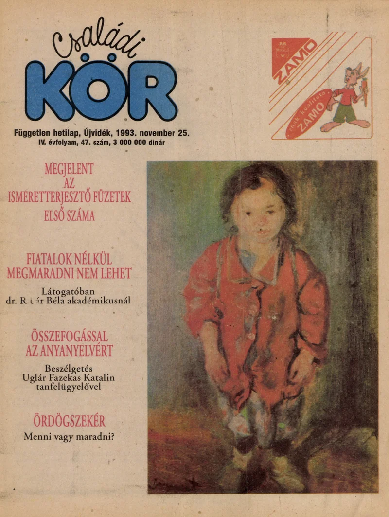 Családi Kör, 4. évf. 1993. november 25. 47. sz.