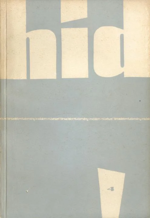 Híd, 25. évf. 1961. április. 4. sz. 293–392. oldal