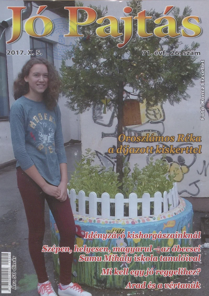 Jó Pajtás, 71. évf. 2017. október 5. 26. sz.