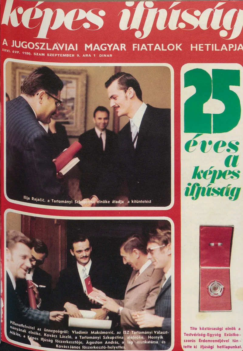 Képes Ifjúság, 26. évf. 1970. szeptember 9. 1180. sz.