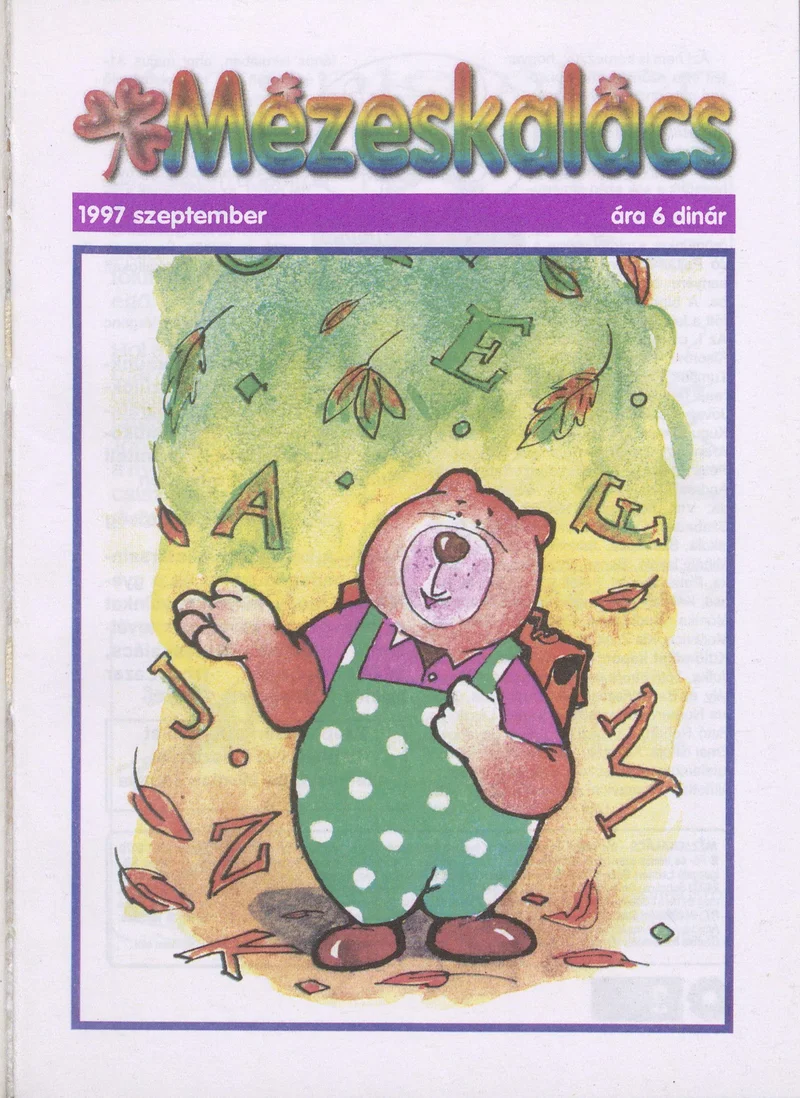 Mézeskalács, 45. évf. 1997. szeptember. 7. sz.