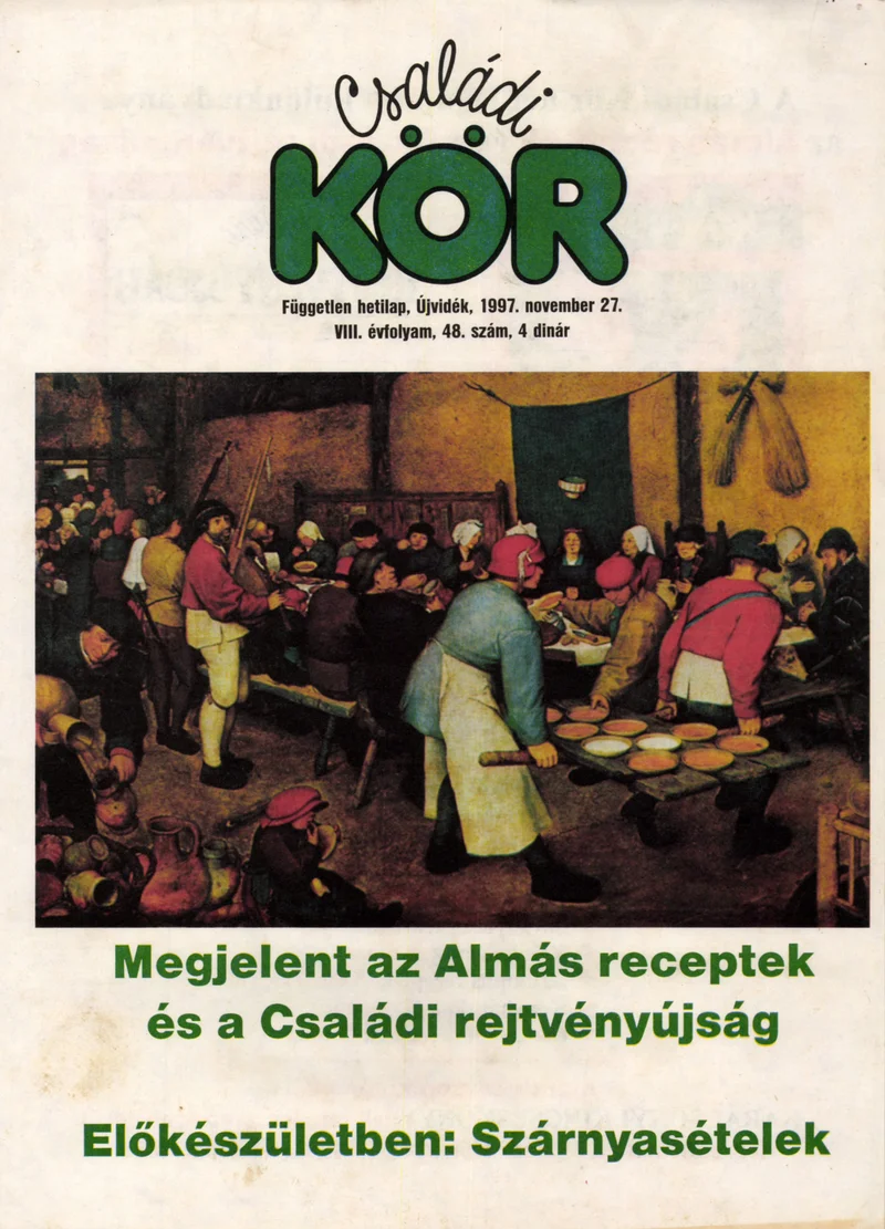 Családi Kör, 8. évf. 1997. november 27. 48. sz.