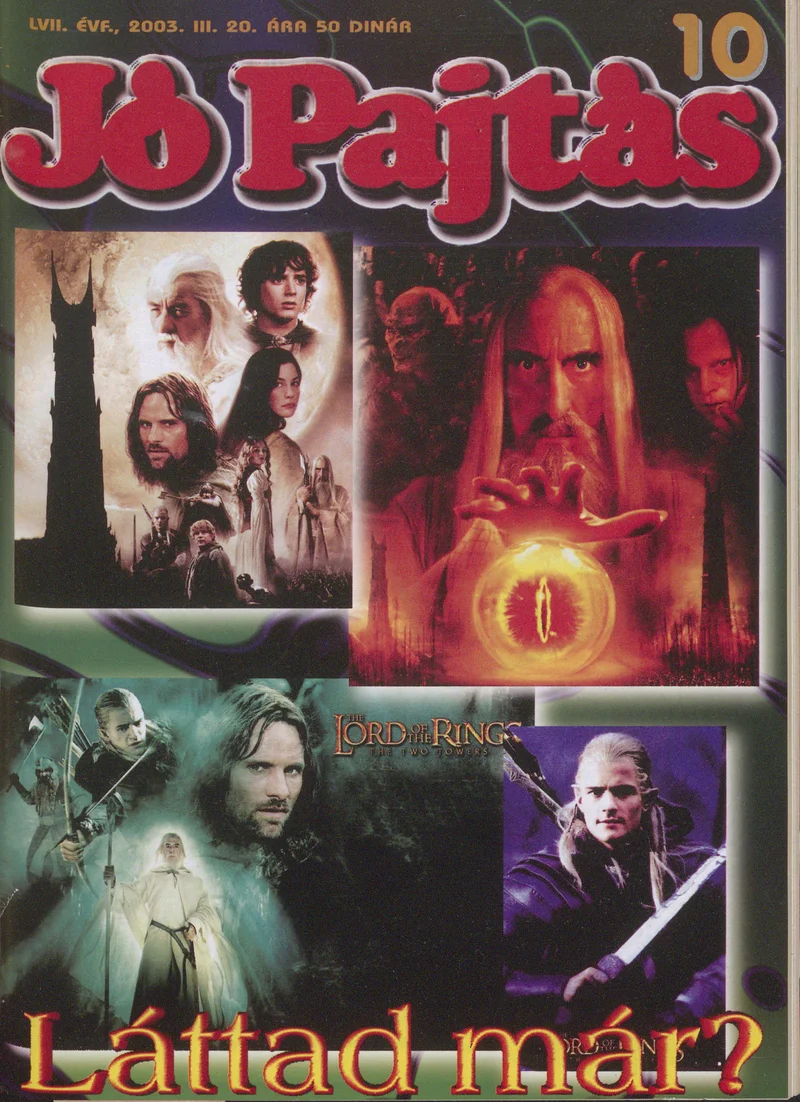 Jó Pajtás, 57. évf. 2003. március 20. 10. sz.