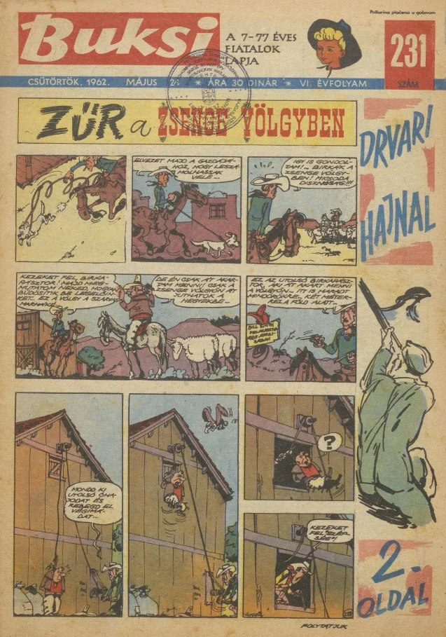 Buksi, 6. évf. 1962. május 24. 231. sz.