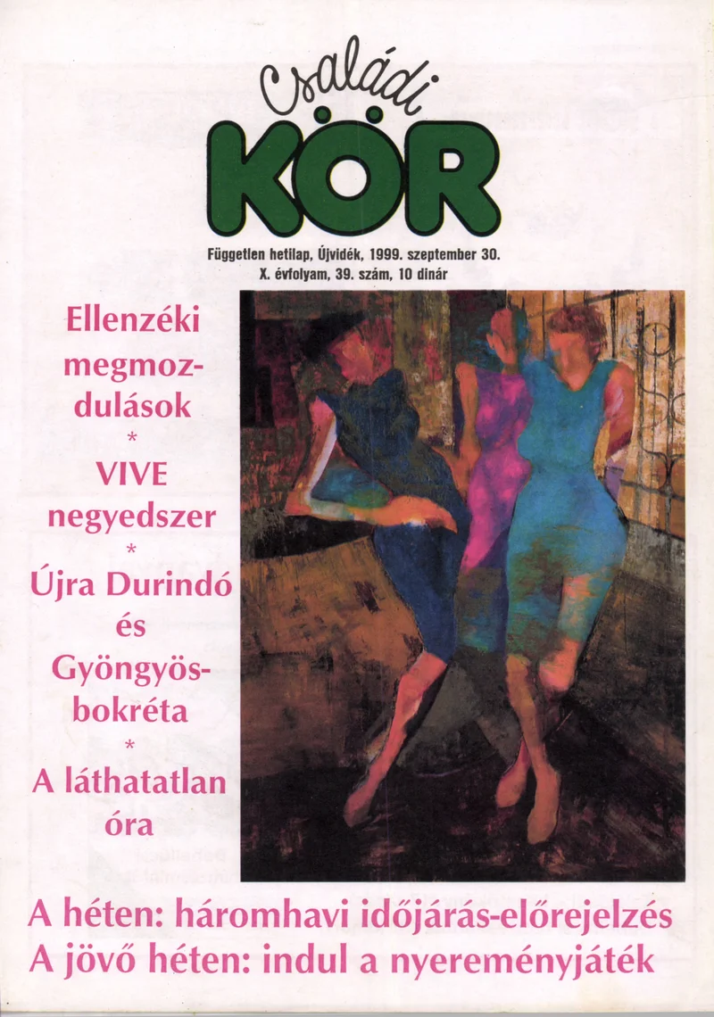 Családi Kör, 10. évf. 1999. szeptember 30. 39. sz.