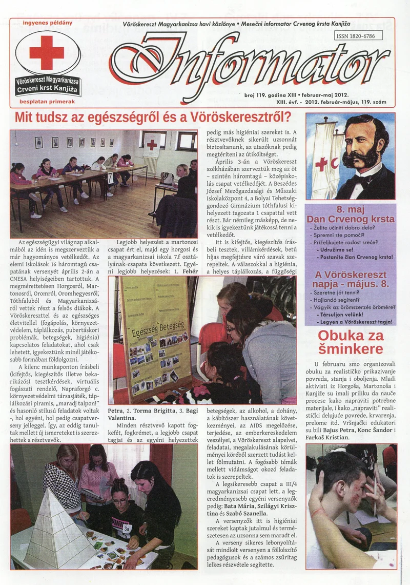 Informator, 13. évf. 2012. február 1. – május 1. 119. sz.