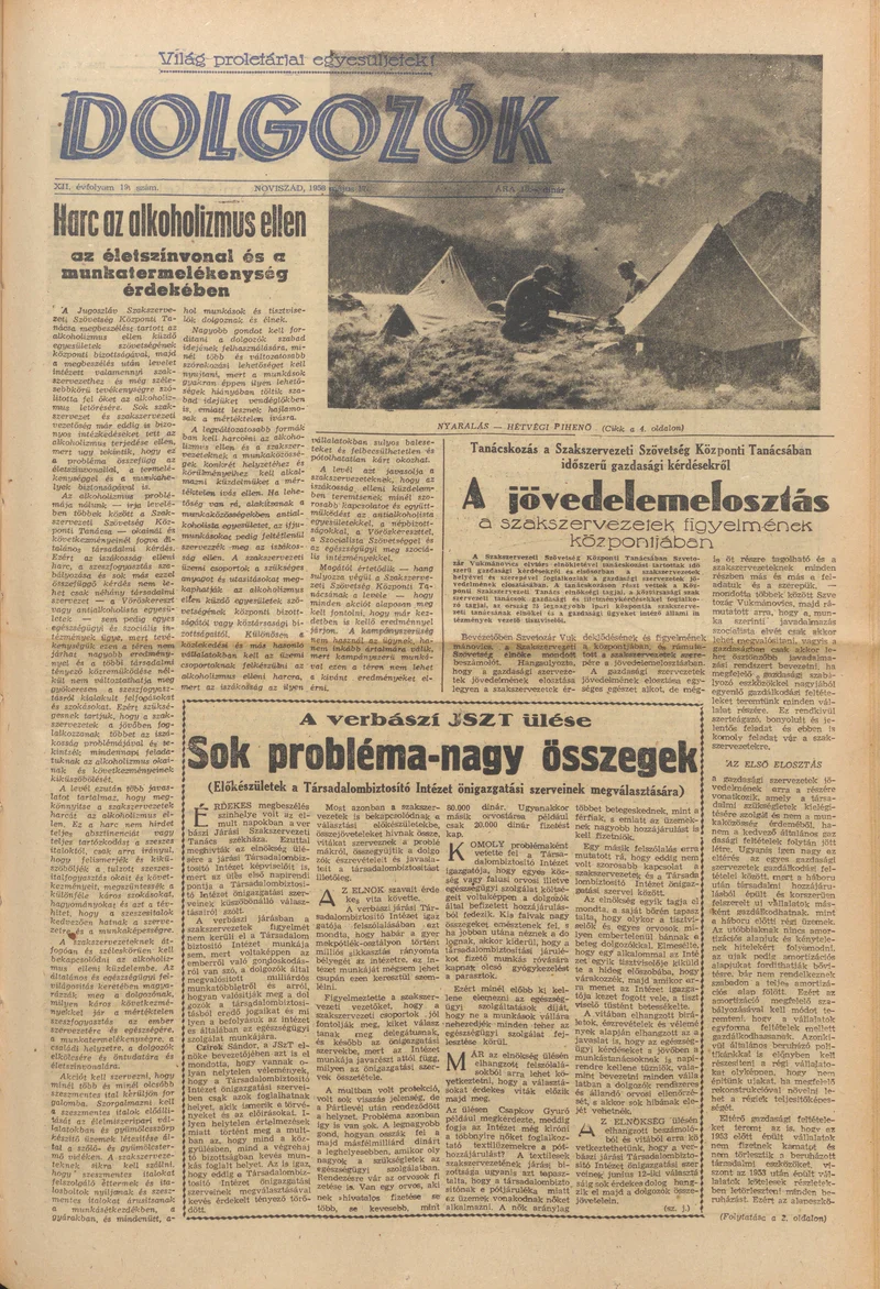 Dolgozók, 12. évf. 1958. május 17. 19. sz.