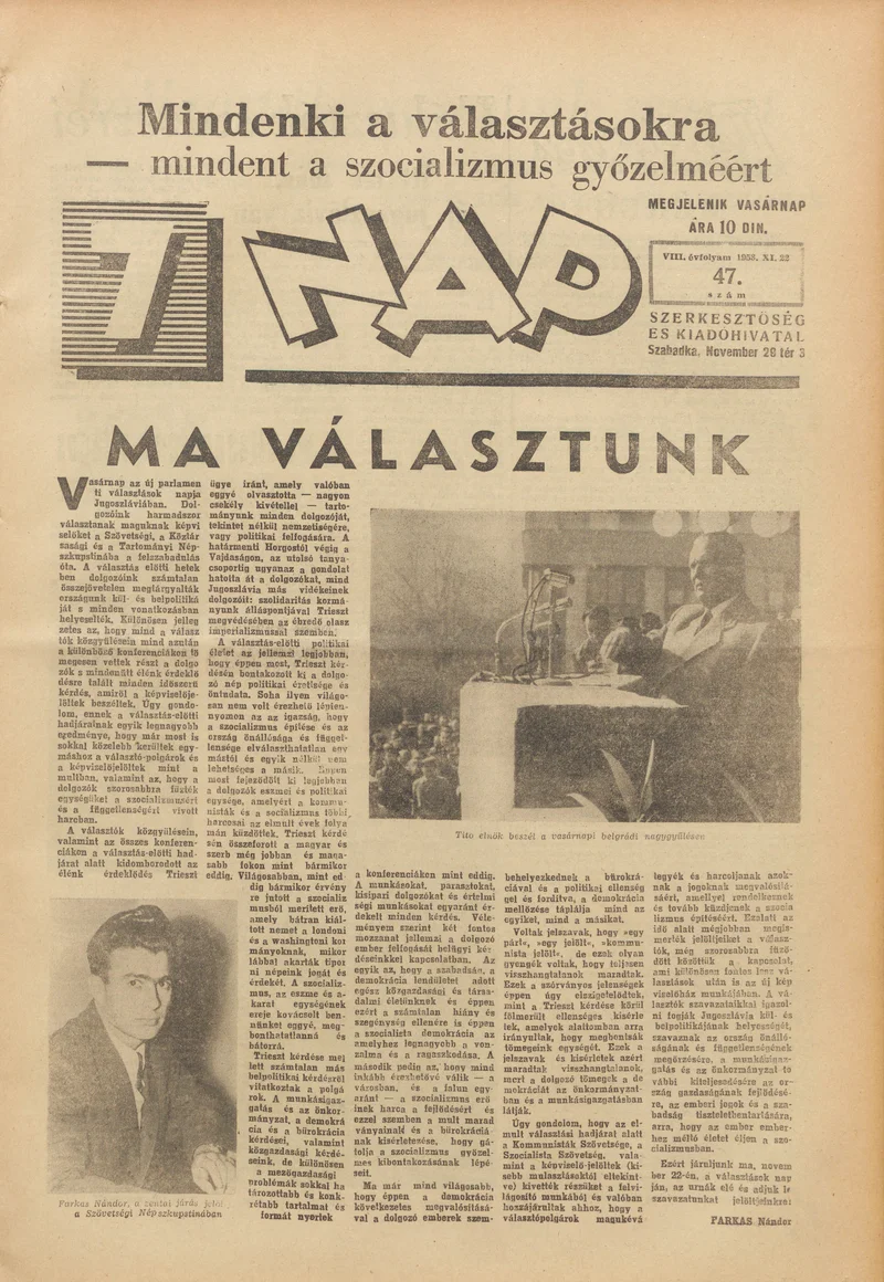 7 Nap, 8. évf. 1953. november 22. 47. sz. 1–16. oldal