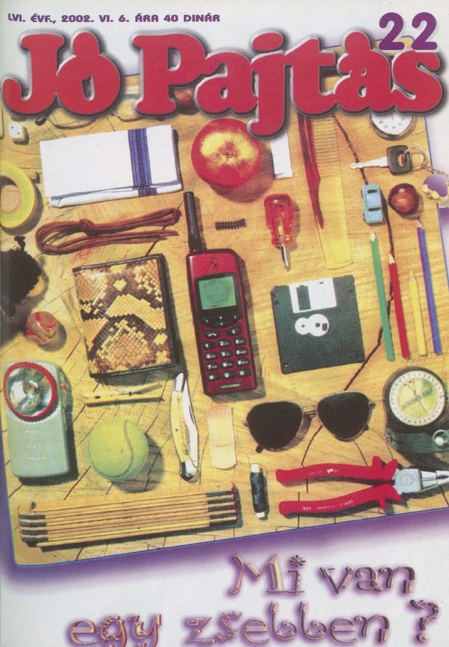 Jó Pajtás, 56. évf. 2002. június 6. 22. sz.