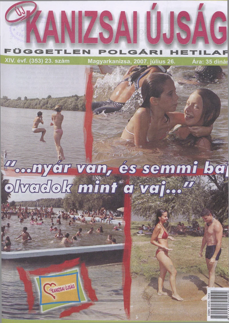 Új Kanizsai Újság, 14. évf. 2007. július 26. 23. sz.