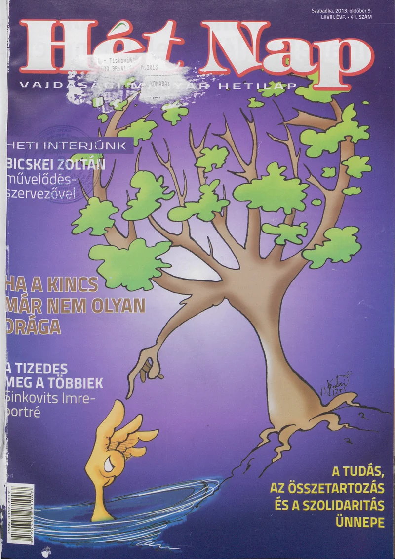 7 Nap, 68. évf. 2013. október 9. 41. sz.