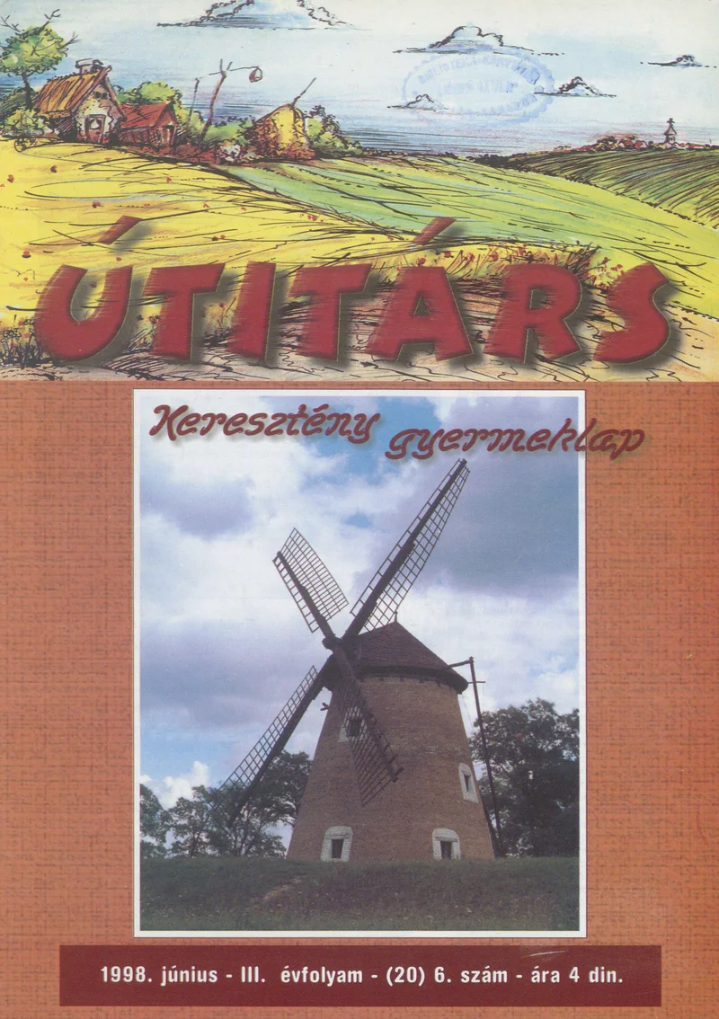 Útitárs, 3. évf. 1998. június. 6. sz.