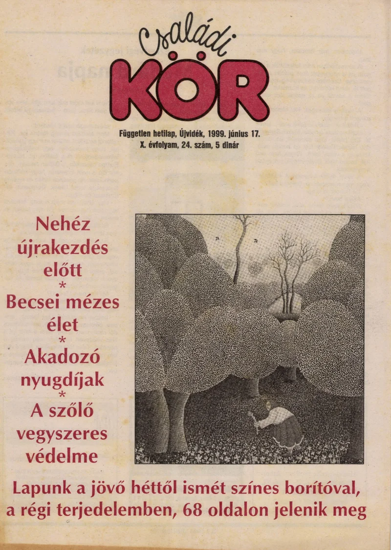Családi Kör, 10. évf. 1999. június 17. 24. sz.