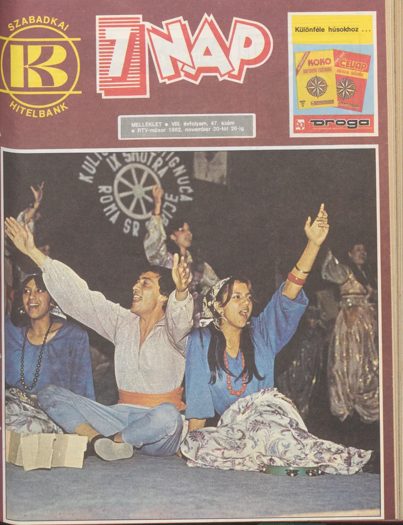 7 Nap melléklet, 8. évf. 1982. november 20. – 26. 47. sz.