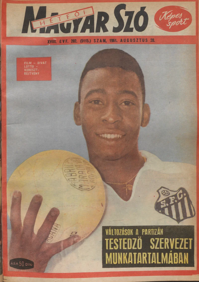 Hétfői Magyar Szó, 18. évf. 1961. augusztus 28. 202. sz.