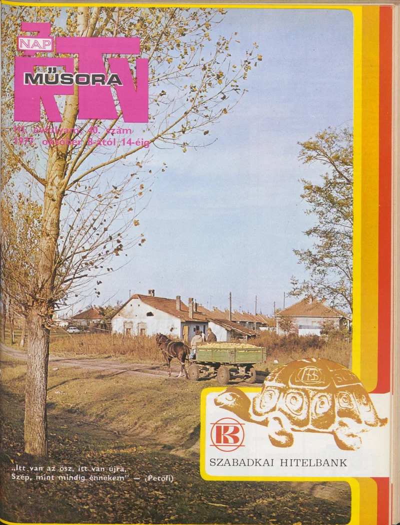 7 Nap melléklet, 3. évf. 1977. október 8. – 14. 40. sz.
