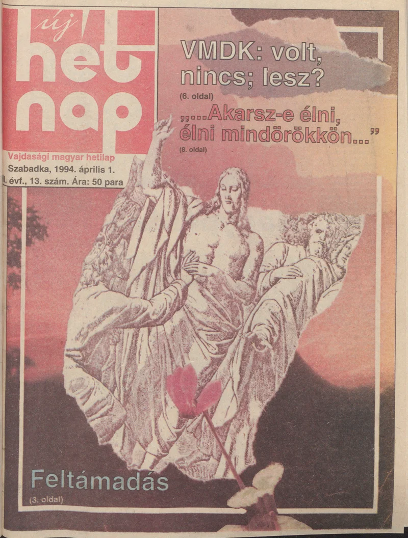 Új Hét Nap, 2. évf. 1994. április 1. 13. sz.
