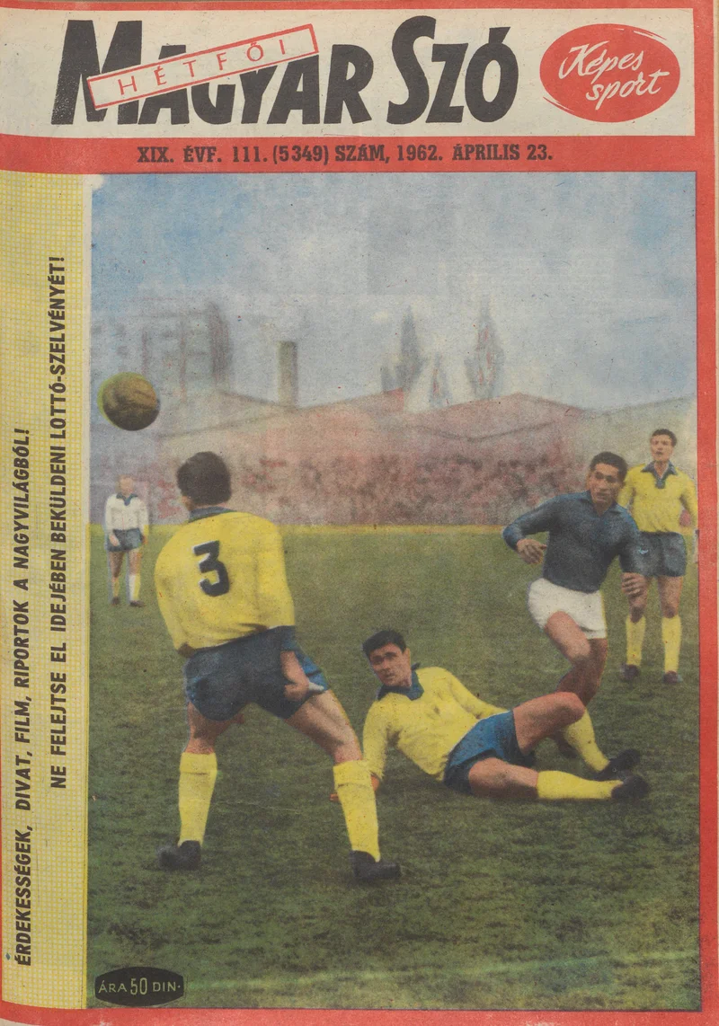 Hétfői Magyar Szó, 19. évf. 1962. április 9. 97. sz.