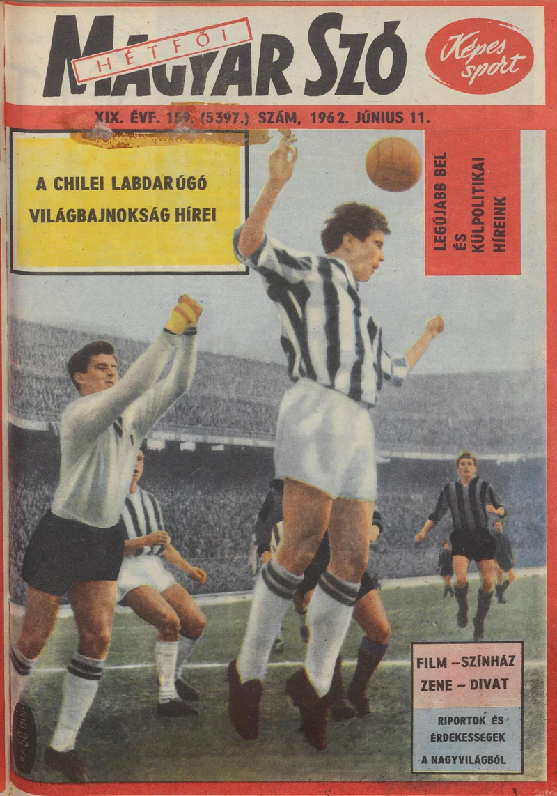 Hétfői Magyar Szó, 19. évf. 1962. június 11. 159. sz.