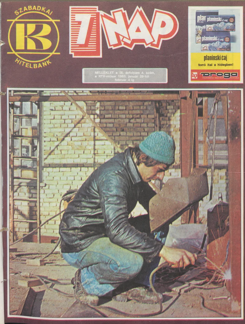 7 Nap melléklet, 9. évf. 1983. január 28. – február 4. 4. sz.