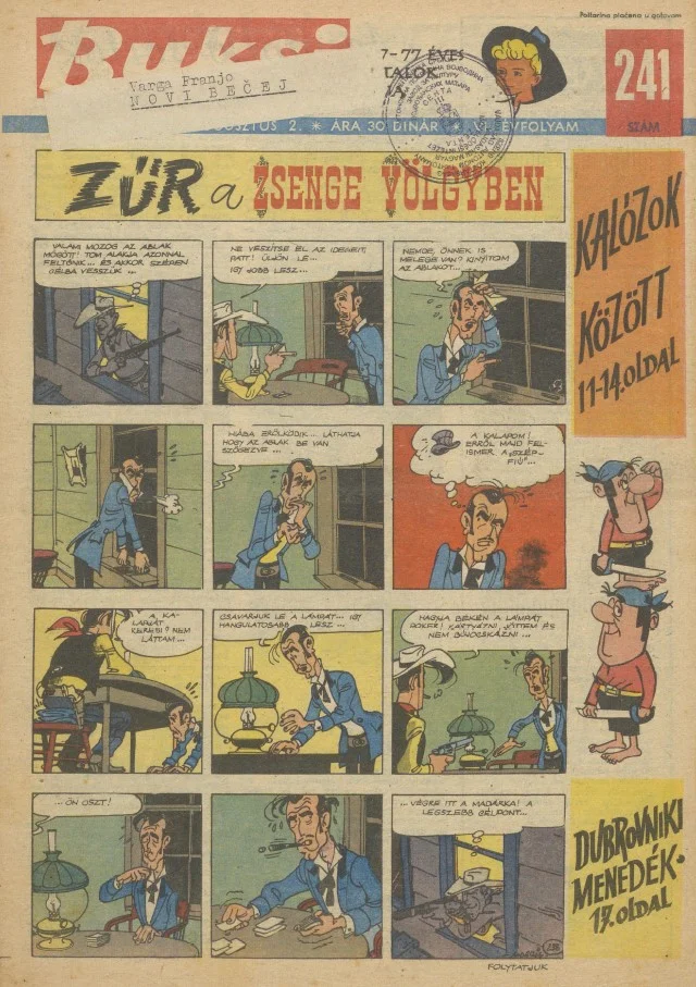 Buksi, 6. évf. 1962. augusztus 2. 241. sz.