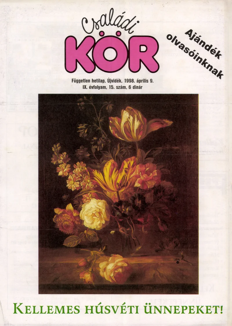 Családi Kör, 9. évf. 1998. április 9. 15. sz.