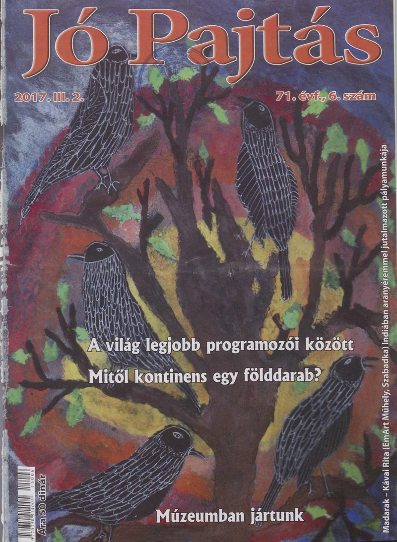 Jó Pajtás, 71. évf. 2017. március 2. 6. sz.