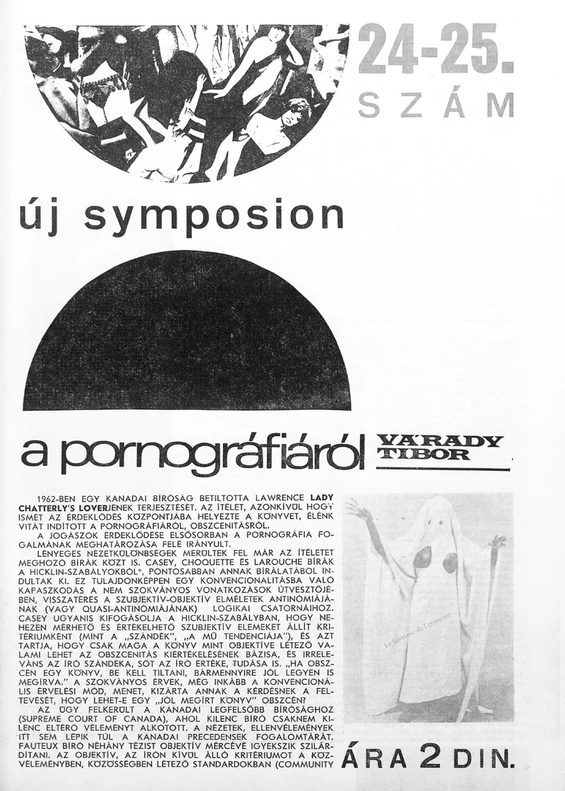 Új Symposion, 3. évf. 1967. április – május. 24–25. sz. 1–48. oldal