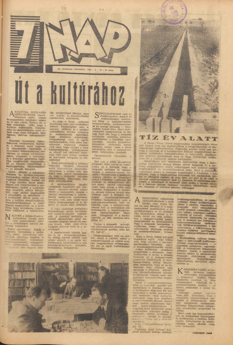 7 Nap, 11. évf. 1956. október 14. 42. sz.