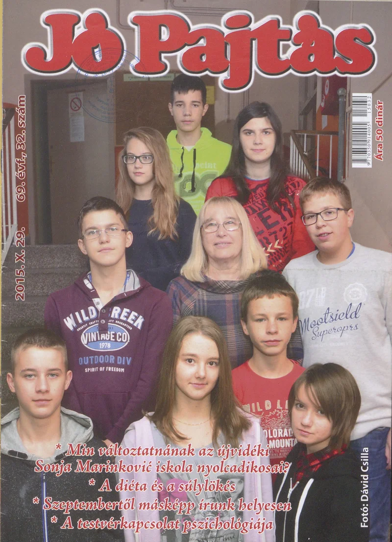 Jó Pajtás, 69. évf. 2015. október 29. 32. sz.