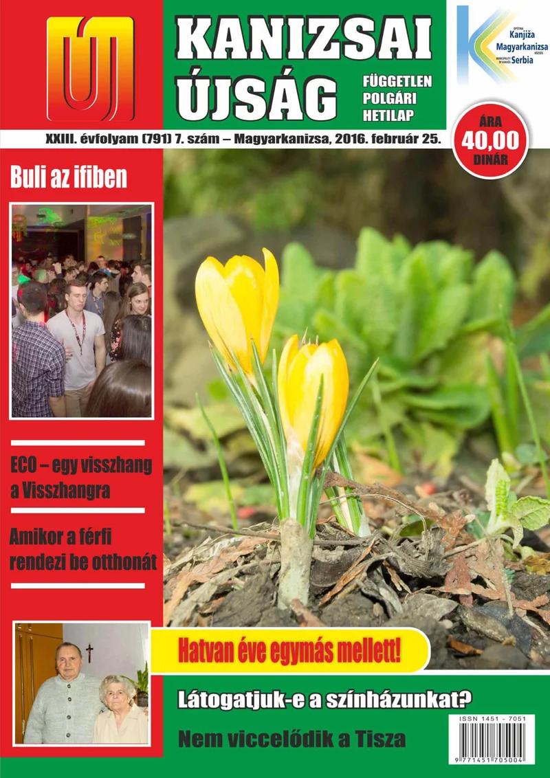 Új Kanizsai Újság, 23. évf. 2016. február 25. 7. sz.