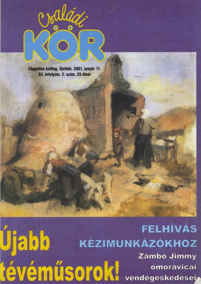 Családi Kör, 12. évf. 2001. január 11. 2. sz.
