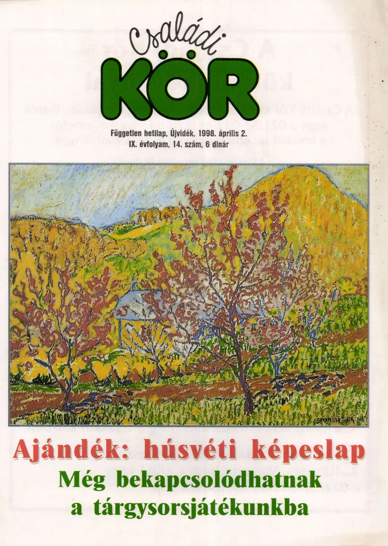 Családi Kör, 9. évf. 1998. április 2. 14. sz.