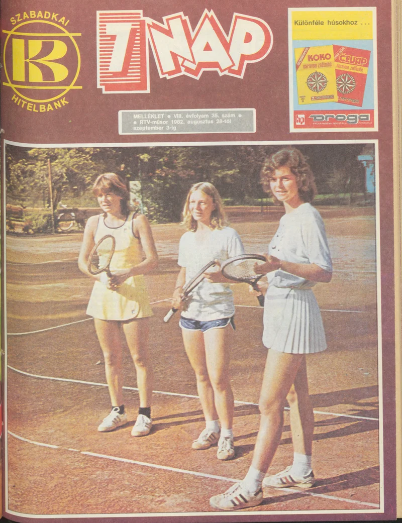 7 Nap melléklet, 8. évf. 1982. augusztus 28. – szeptember 3. 35. sz.