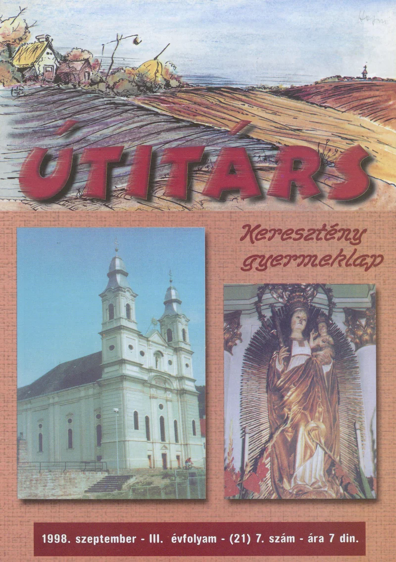 Útitárs, 3. évf. 1998. szeptember. 7. sz.