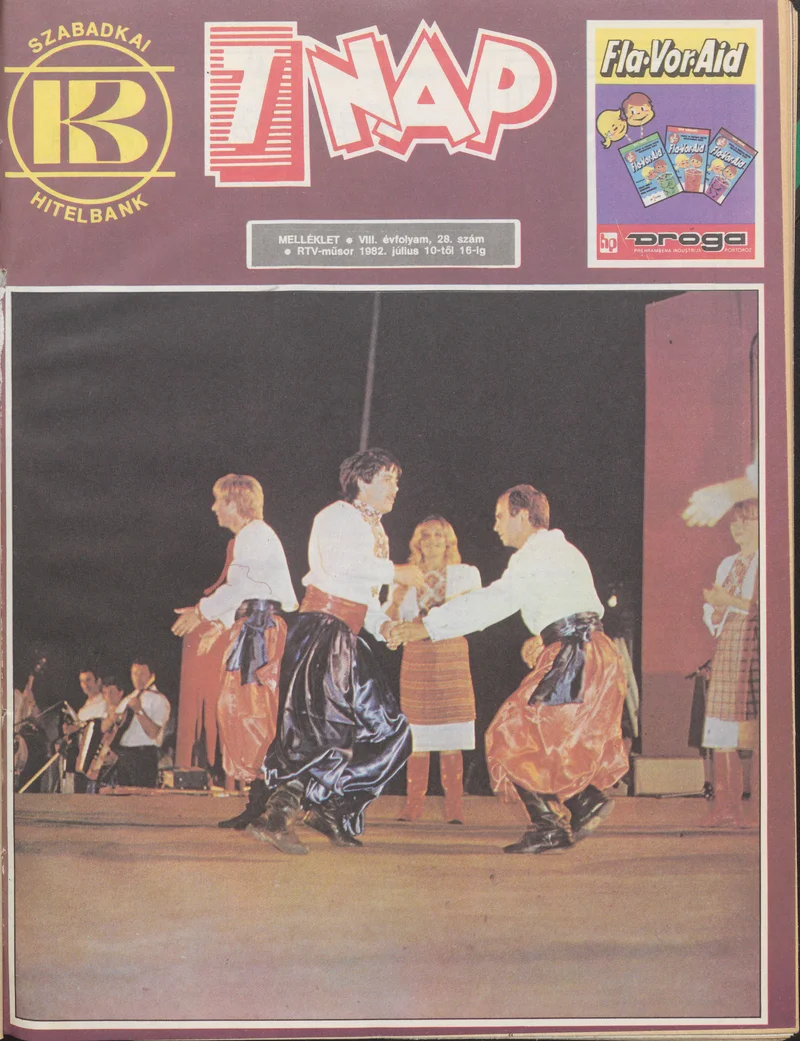 7 Nap melléklet, 8. évf. 1982. július 10. – 16. 28. sz.