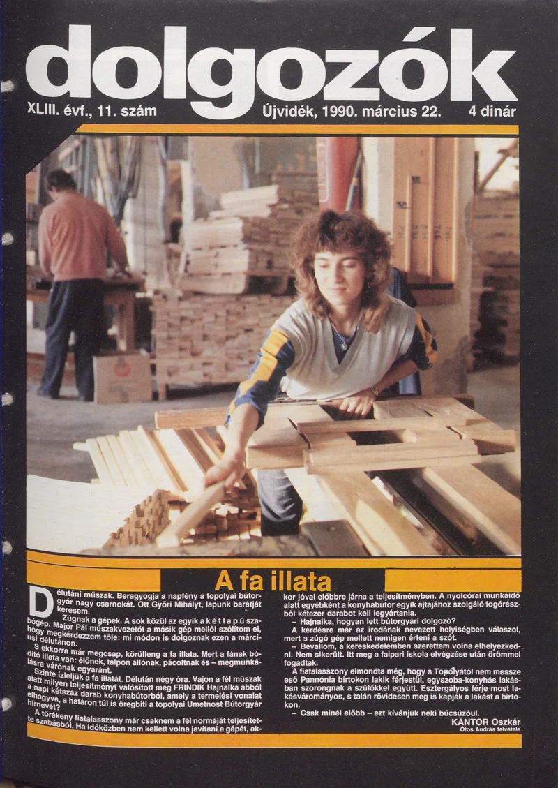 Dolgozók, 44. évf. 1990. március 22. 12. sz.