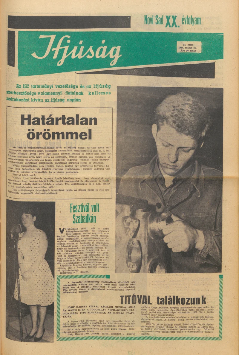 Ifjúság, 20. évf. 1964. május 21. 21. sz.