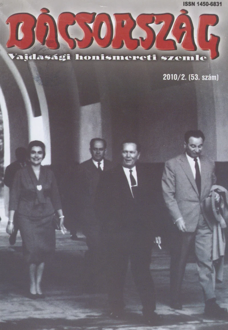 Bácsország, 16. évf. 2010. 2. sz.
