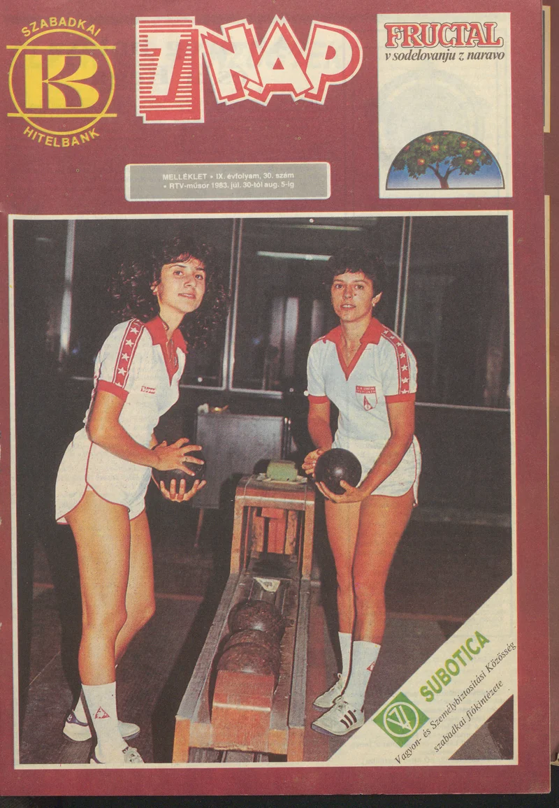 7 Nap melléklet, 9. évf. 1983. július 30. – augusztus 5. 30. sz.