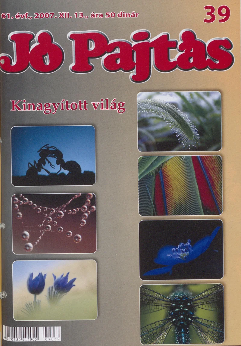 Jó Pajtás, 61. évf. 2007. december 13. 39. sz.