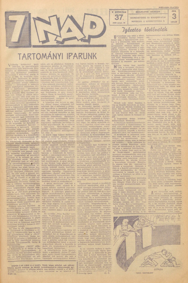 7 Nap, 5. évf. 1950. szeptember 20. 37. sz.